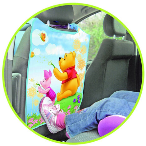 Proteggisedile universale auto sedile anteriore in pvc 45x57cm stampa Cenerentola bambine rosa
