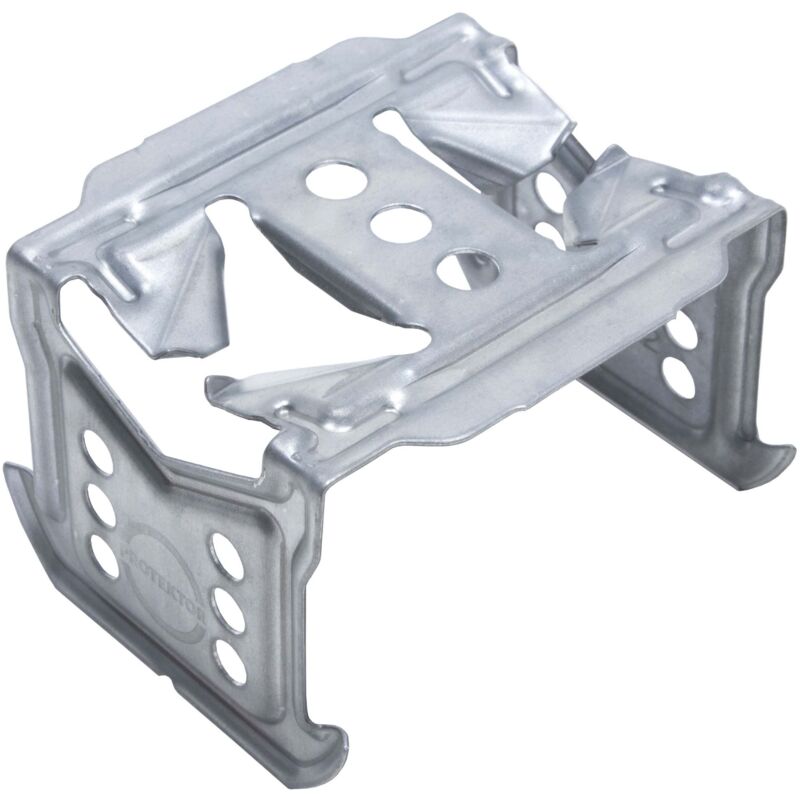 Protektor - Connecteurs en croix, connecteurs pour profilés de plafond 100 pièces, pour profilé cd 60/27 Argent Accessoires profilés de plafond