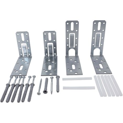 PROTEKTOR montant de porte équerre d'enfoncement, équerre de porte profilés pour cloison sèche, argent, accessoires profilés de plafond pour cloison sèche, Made in Germany - UA/CW 50