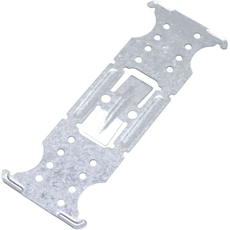 Raccords en croix, raccords pour profilés de plafond 100 pièces, argent, vis pour cloison sèche, montage de profilés de plafond, Made in Germany