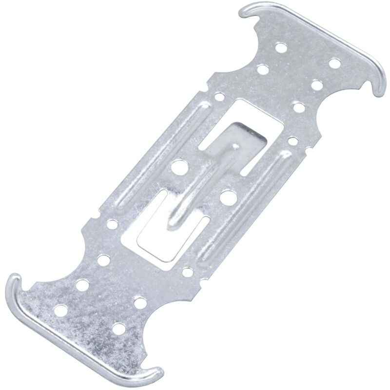 Raccords en croix, raccords pour profilés de plafond 100 pièces, argent, vis pour cloison sèche, montage de profilés de plafond, Made in Germany