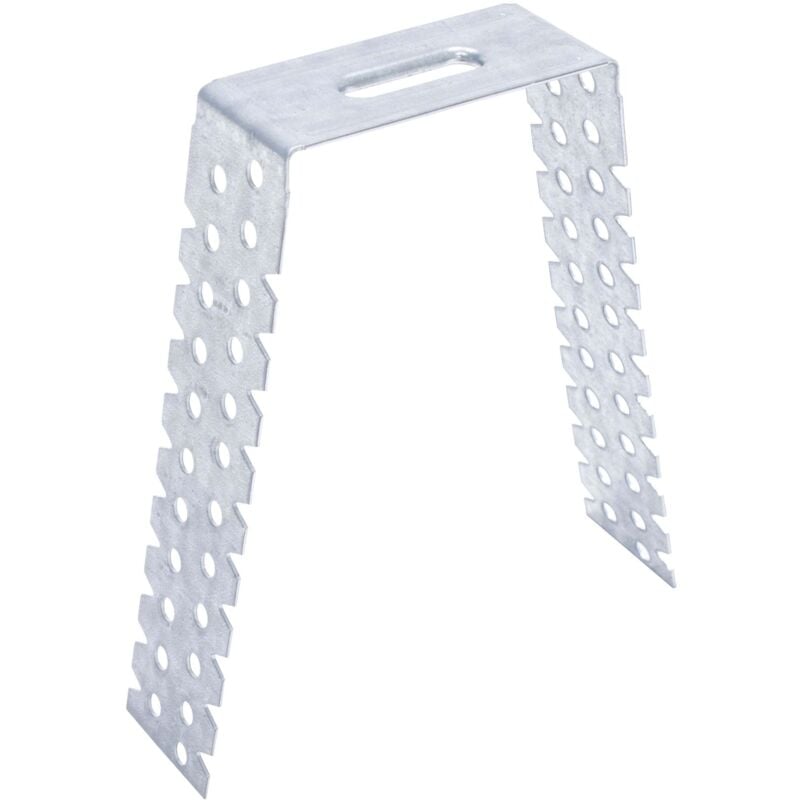 PROTEKTOR Suspensions directes pour plafond pour profilé CD 60/27 100 pièces, Argent, Accessoires profilés de plafond pour construction sèche,