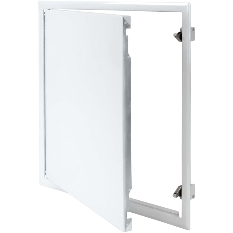 Trappe de visite avec fermeture à ressort, blanc Trappe de visite, trappe de maintenance avec fermeture à ressort, adaptée aux pièces humides