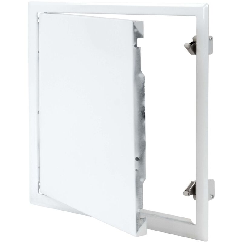 Trappe de visite avec fermeture à ressort, blanc Trappe de visite, trappe de maintenance avec fermeture à ressort, adaptée aux pièces humides