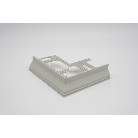 Proterrace eco drip angolo esterno grigio goffrato h 10 mm