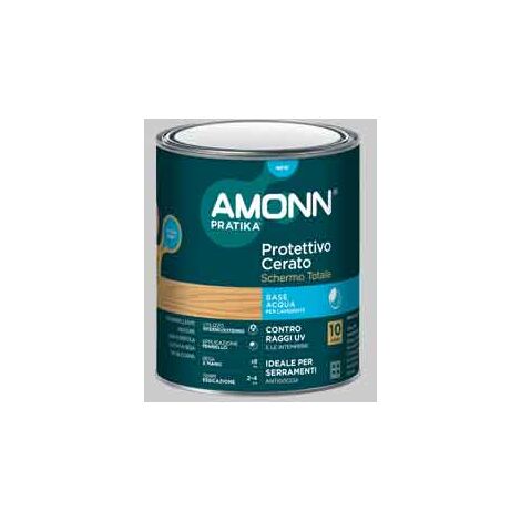 PROTETTIVO CERATO ALL'ACQUA 'SCHERMO TOTALE' AMONN 0,75 lt - Trasparente - AMONN