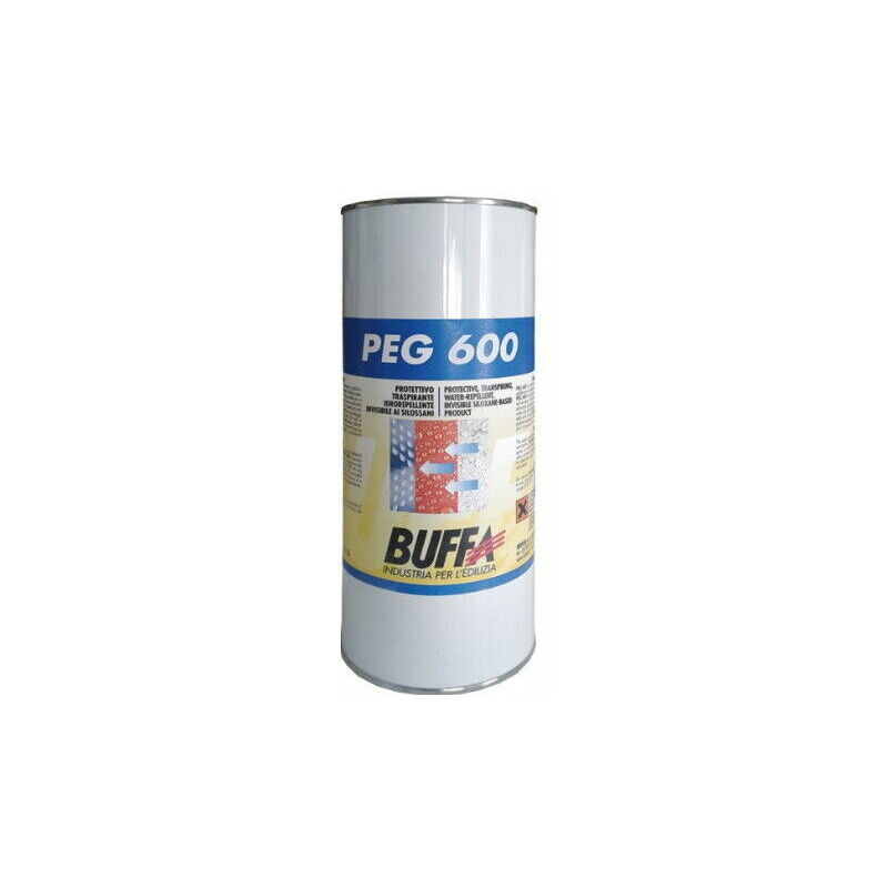 Buffa - Protettivo idrorepellente impermeabilizzante trasparente lt1 peg 600