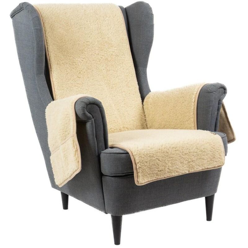 Protettore in lana merino per la poltrona Luca