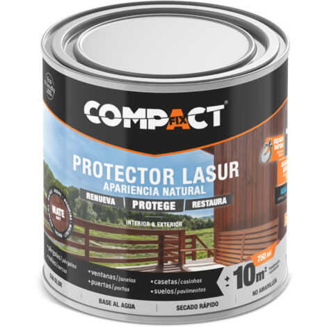 Protettore laser opaco 750ml noce