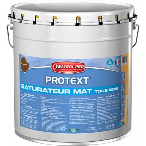 PROTEXT Acajou brulé Saturateur 20L