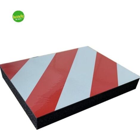 Protezione Adesiva Bolis Italia 25x50x2,5cm Bianco/Rosso