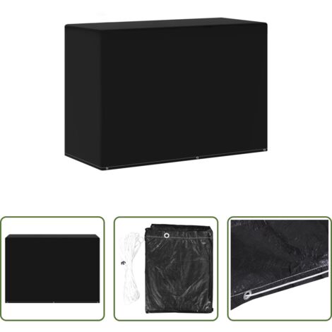 Protezione da pioggia -  Copertura da Giardino con 6 Occhielli per Griglia 180x80x125 cm