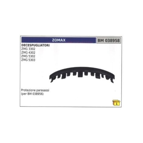 Protezione parasassi ZOMAX asta decespugliatore ZMG 3302 - 4302 - 5302 - 5303
