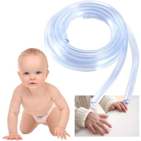 Protezione per bordi mobili per bambini, schiuma antiurto per bambini, protezione per bordi e angoli mobili per bambini, morbida, atossica e insapore, per la sicurezza di bambini e famiglie, 6 m