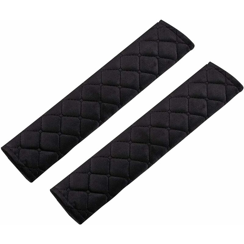 Image of Protezione per cintura di sicurezza per auto, cuscino per cintura di sicurezza staccabile, 2 cuscinetti da viaggio comfort per seggiolino auto per