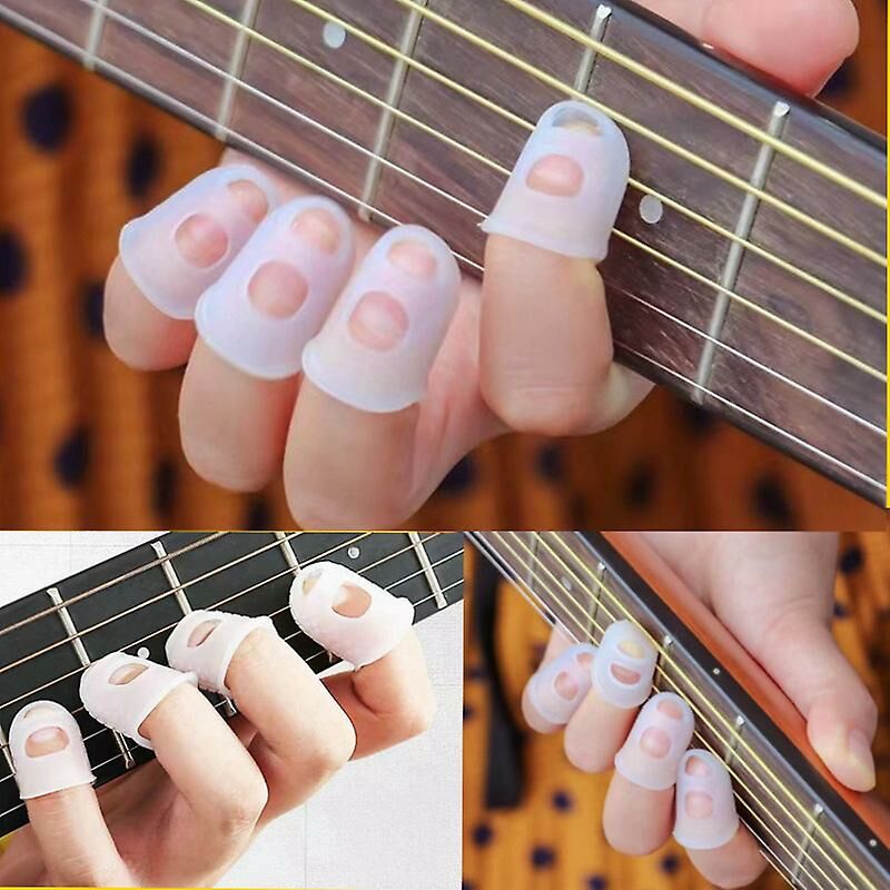 Protezione per le dita della chitarra in silicone