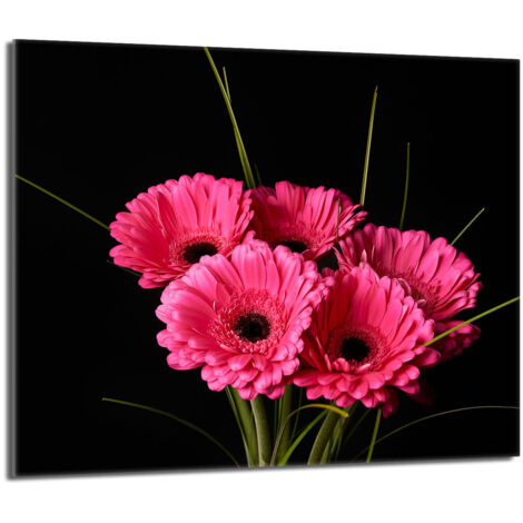 Protezione per piano cottura in vetro 60x52 Gerbera