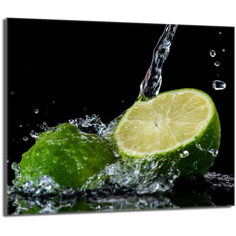 Protezione per piano cottura in vetro 60x52 Limone
