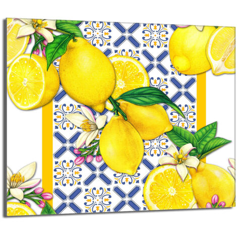 Protezione per piano cottura in vetro 60x52 Limoni