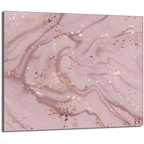 Protezione per piano cottura in vetro 60x52 Marmo