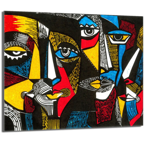Protezione per piano cottura in vetro 60x52 Pop Art