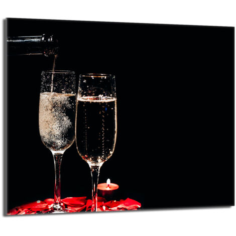Protezione per piano cottura in vetro 60x52 Vino