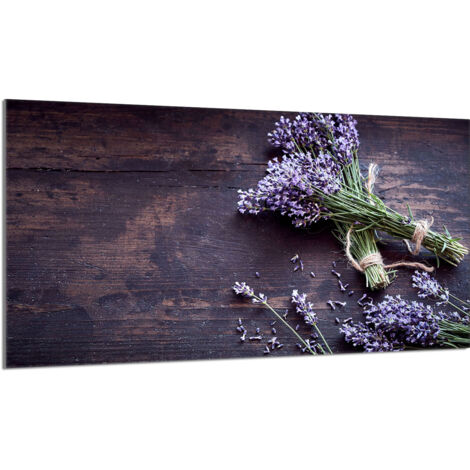 Protezione per piano cottura in vetro 90x52 Lavanda