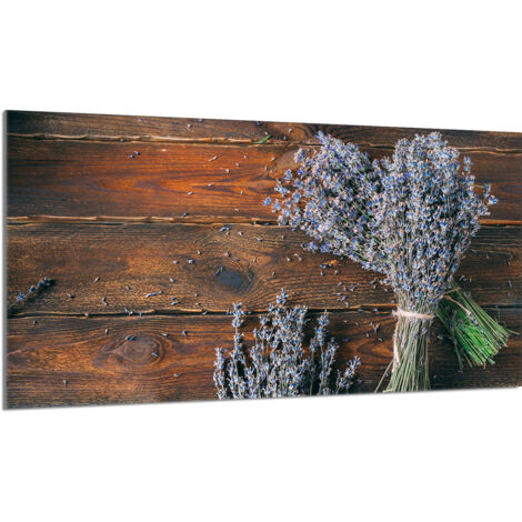 Protezione per piano cottura in vetro 90x52 Lavanda