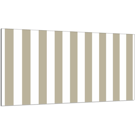 Protezione per piano cottura in vetro 90x52 strisce