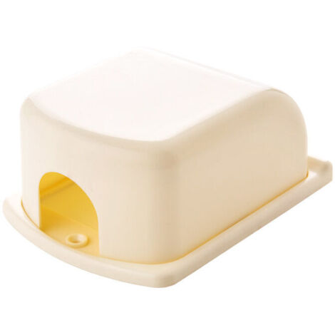 Protezione per presa in un unico pezzo, protezione per presa per bambini con protezione per presa esterna resistente alle intemperie - 10,5 14 6 cm