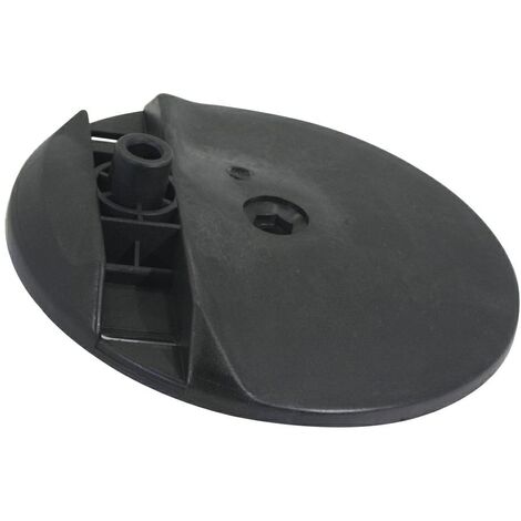 Protezione ruota plastica rasaerba GGP con attacco leva alzaruota Ø 177 mm
