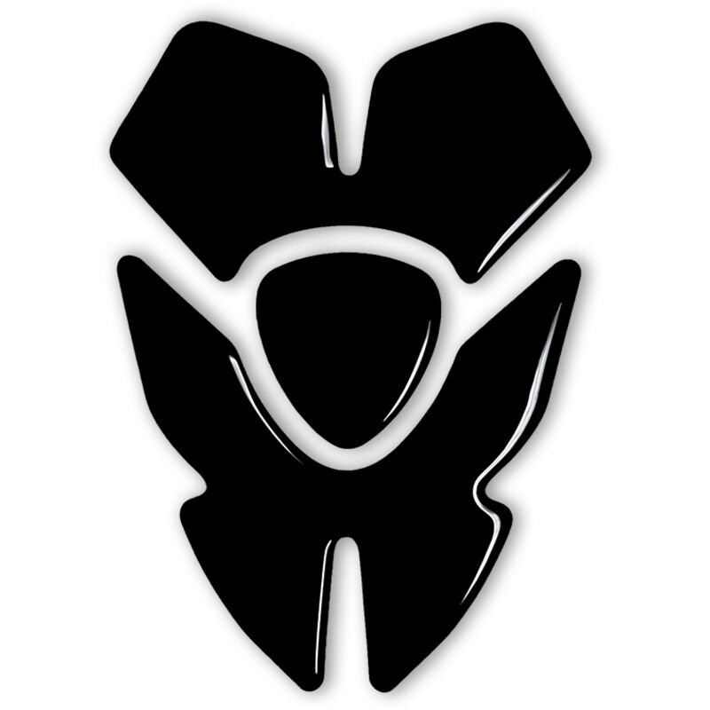 Protezione Serbatoio Adesiva 3D Tipo Originale, Ducati Monster u.t., Nero Glitter