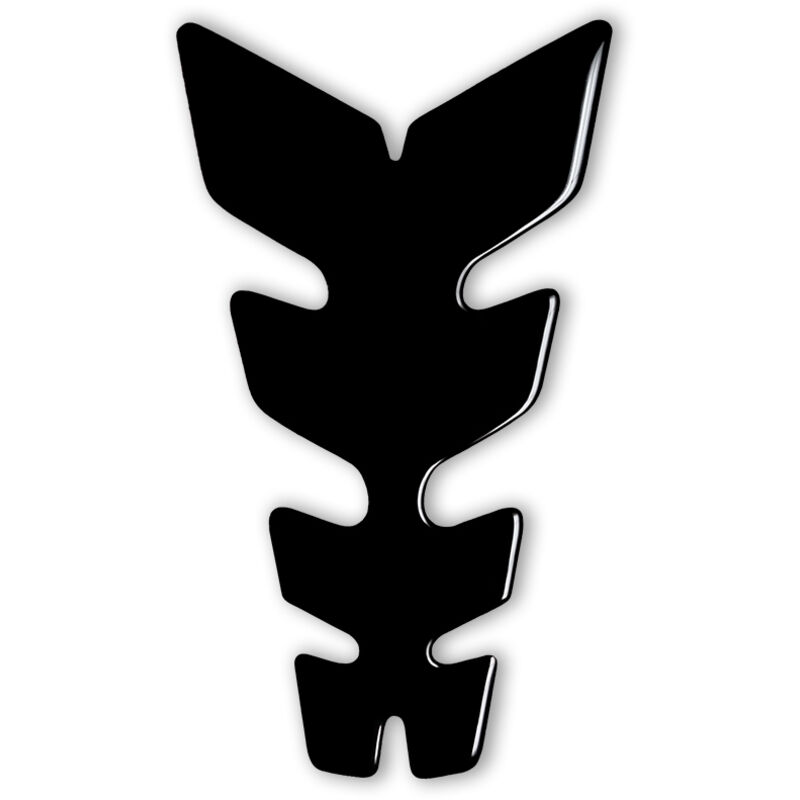 Protezione Serbatoio Adesiva 3D Tipo Originale, Ducati Panigale, Nero Glitter