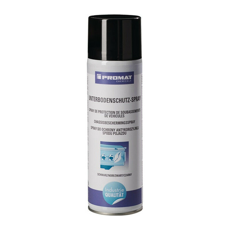 Image of Protezione sottoscocca spray nero Bomboletta spray da 500 ml PROMAT CHEMICALS (Per 12)