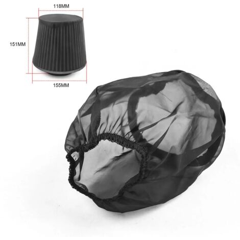 Protezione universale conica per filtro aria per prefiltro aspirazione aria fredda motore (5 pezzi)