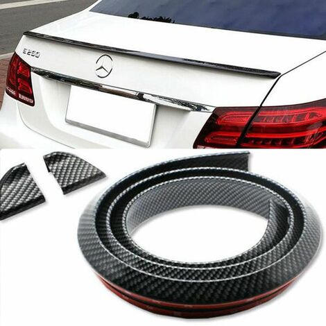 Protezione Universale labbro auto spoiler posteriore modello carbonio