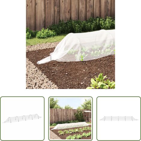 Protezione vegetale -  Tunnel in Rete 1,5x5 m in Fibra di Vetro e PP