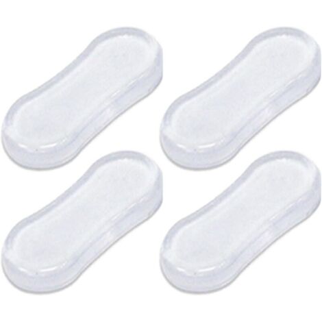 Protezioni per sedile WC KZQ, confezione da 5 copriwater in silicone con adesivo forte per bagni di famiglia, hotel e scuole