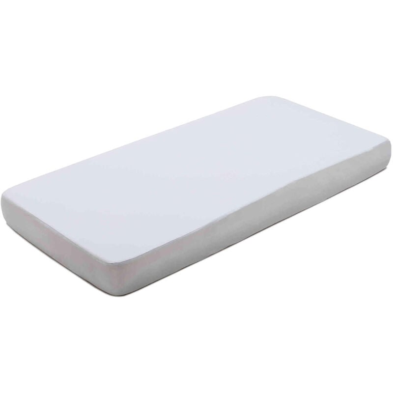 Protège matelas bébé molleton 100% coton bio - bonnet 15 cm 40x80