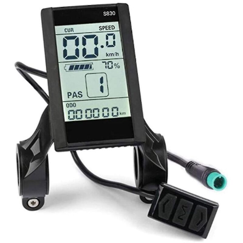 Fei Yu - Protocole 2 Vélo Électrique Affichage Vélo 24v 36v 48v Lcd S830 Affichage Avec usb Connexion Étanche