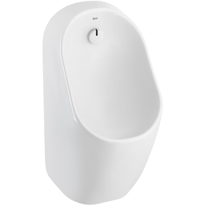Urinoir électronique avec prise d'eau arrière et connexion électrique proton Roca