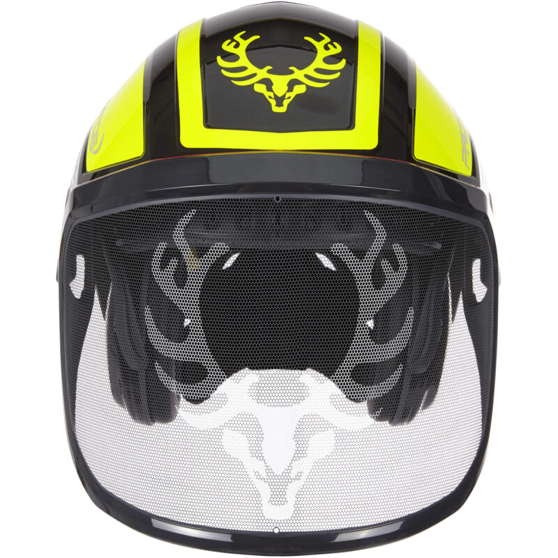 Protos Integral Forest combiné casque jaune fluo/noir, KOX edition