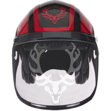 Protos Integral Forest combiné casque noir/rouge, KOX edition