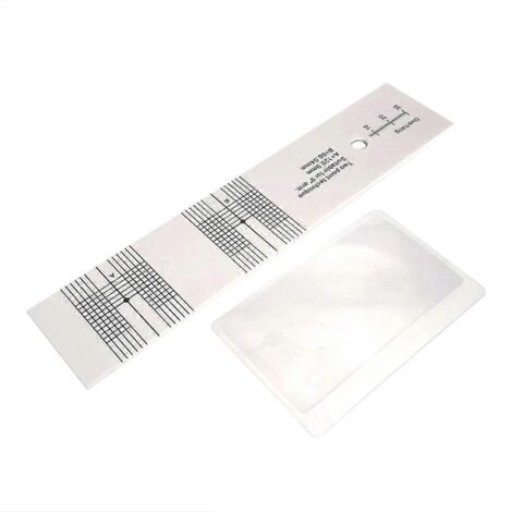 Protracteur d'alignement de cellule pour platine vinyle - Calibration de pick-up LP