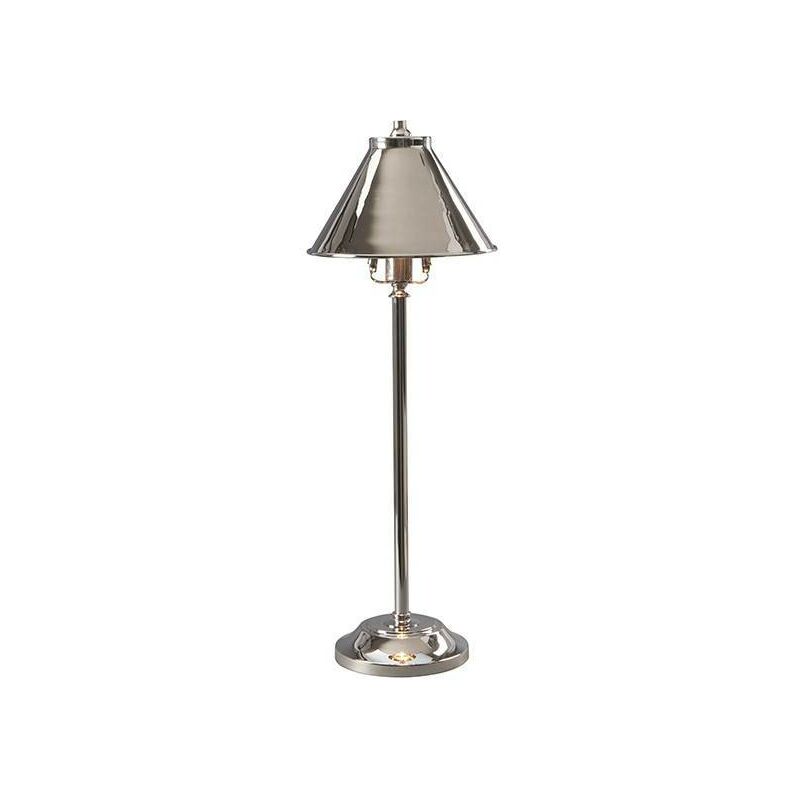 Elstead Provence - 1 Light Table Lamp Polished Nickel, E14