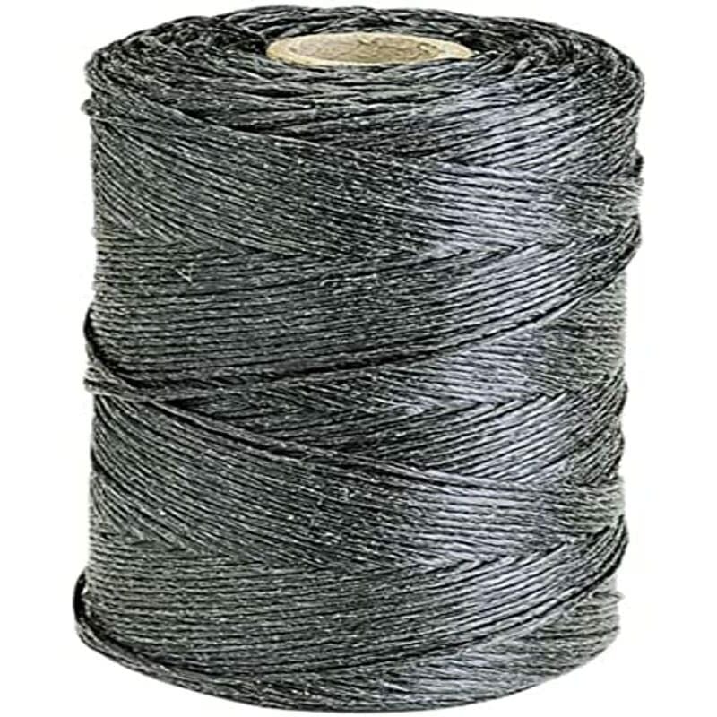 Corderies Tournonaises - Provence Outillage 02432 - Bobina di spago per uso agricolo, in polipropilene, 350 m, colore: nero