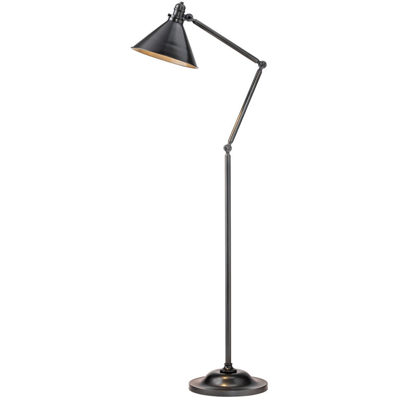 Elstead Stehlampe Standlampe Wohnzimmerlampe Stahl Bronze H 167, 3 Cm 1 Flammig
