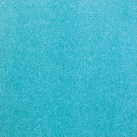 PROVISTON Akustik Wandpaneele 520 x 520 x 6 mm Teal Blue Uni Paneel Filz aus recyceltem PET Einfarbig Blau Modulare Wandpaneele Nachhaltig Natürlich
