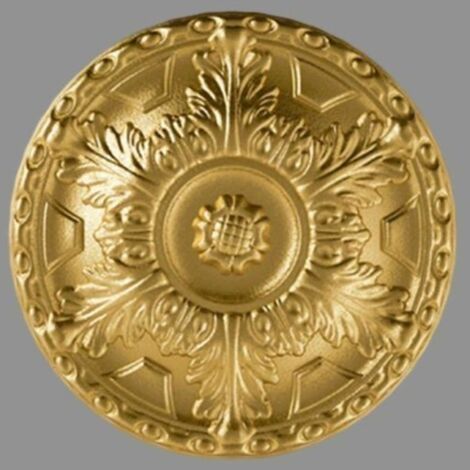 PROVISTON  Stuckrosette  Polystyrol  Durchmesser 400 mm  Gold  Deckenrosette
