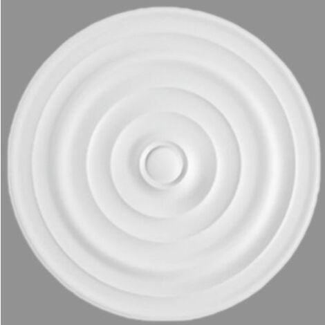PROVISTON  Stuckrosette  Polystyrol  Durchmesser 400 mm  Weiß  Deckenrosette